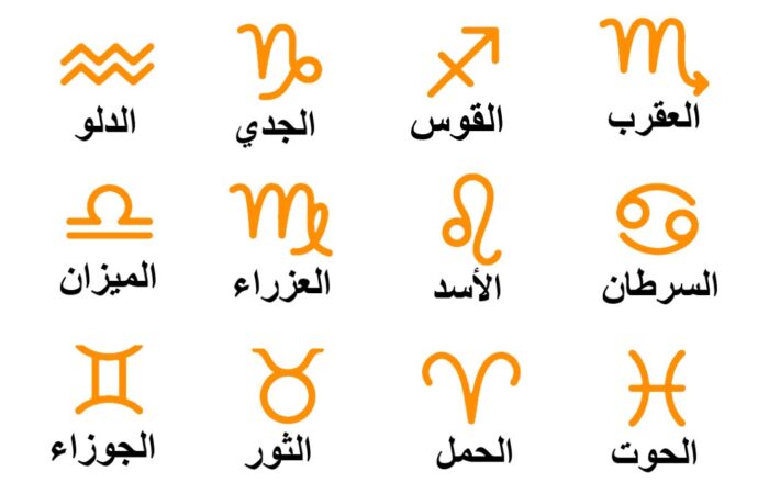رموز الأبراج الفلكية