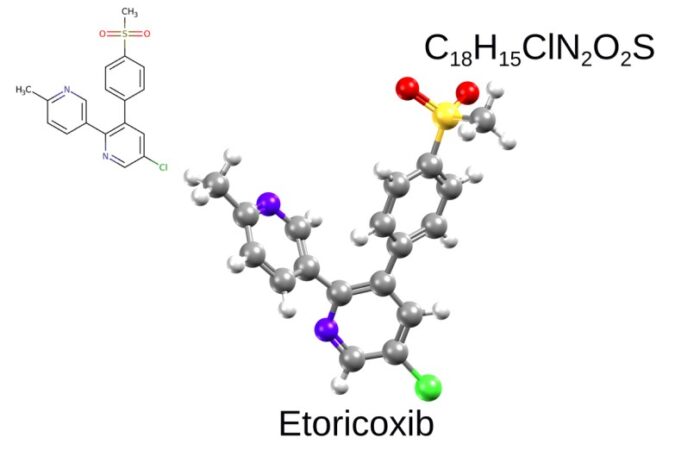 رمز الإيتوريكوكسيب الكيميائي