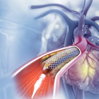 رسم توضيحي لشكل القثطرة القلبية