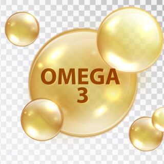 كلمة أوميجا مكتوبة بالإنكليزية ورقم وأسفلها الرقم 3