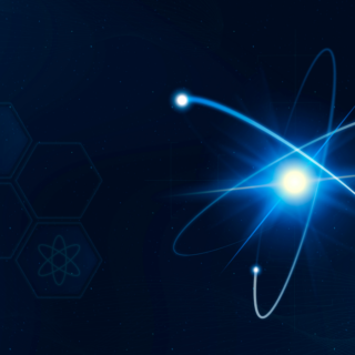 بقعة بيضاء مضيئة حولها خيوط بيضاء اهليليجية الشكل