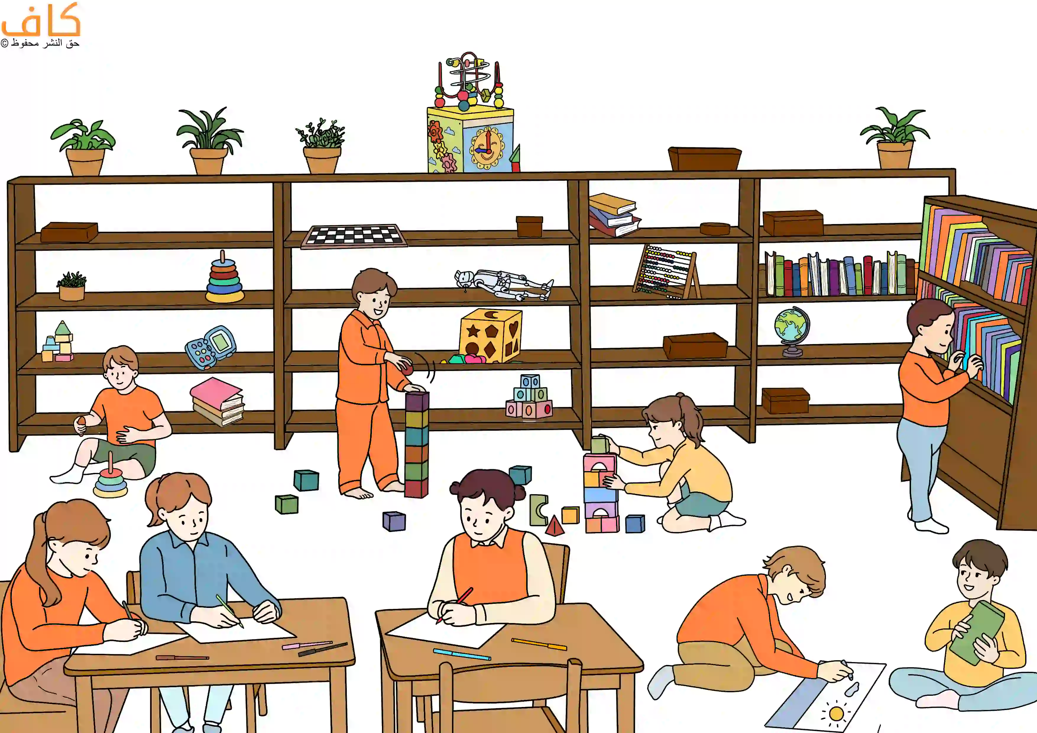 كيف يتم تطبيق المونتيسوري؟